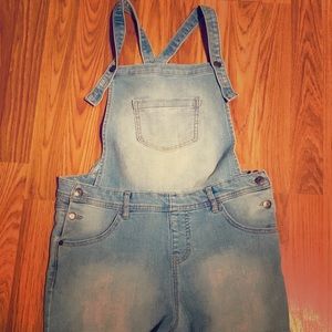 Girls Jean Shorts Overalls